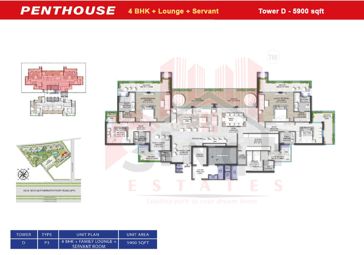 M3M Mansion 5900 Sqft